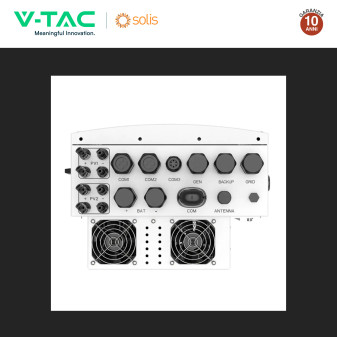 V-Tac Inverter Monofase Ibrido On-Grid / Off-Grid 8kW IP66
